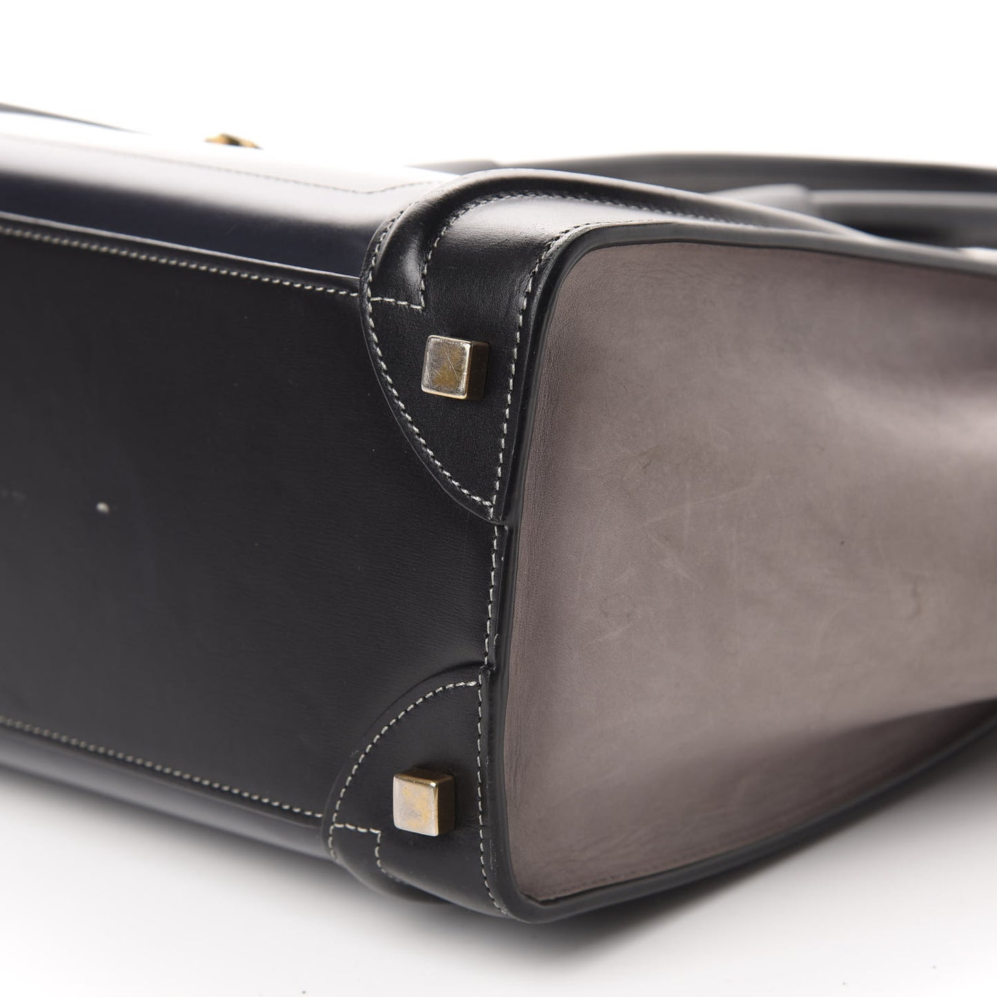 Micro Tri-Color Luggage Dark Blue