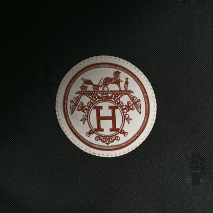 Hermes Cashmere Lambskin Saint-Honore Charms Beret 58 Charbon 5 of 6