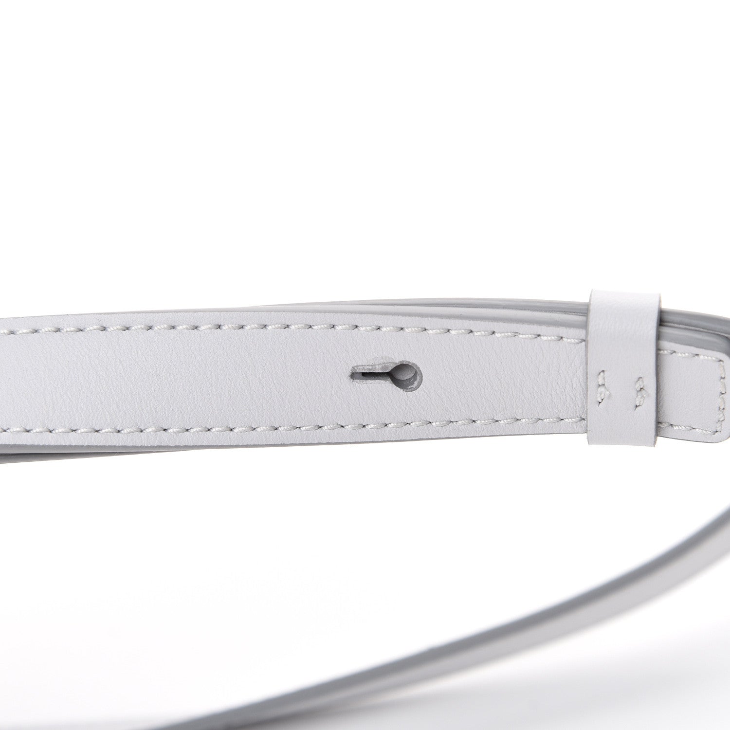 Chloe Calfskin Lizard Embossed Mini C Double Carry Light Cloud 10 of 10