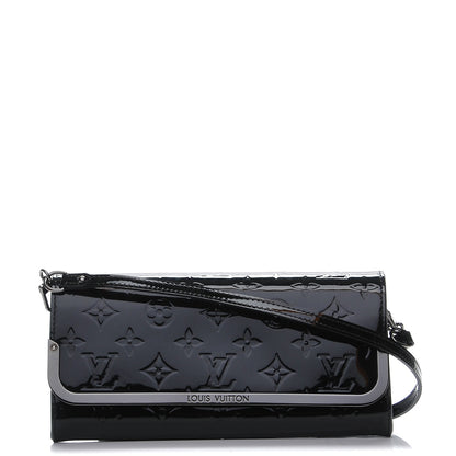 Louis Vuitton Vernis Rossmore MM Noir Magnetique 1 of 8