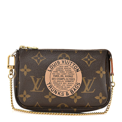 Louis Vuitton Monogram Complice Trunks and Bags Mini Pochette Accessories Beige 1 of 14