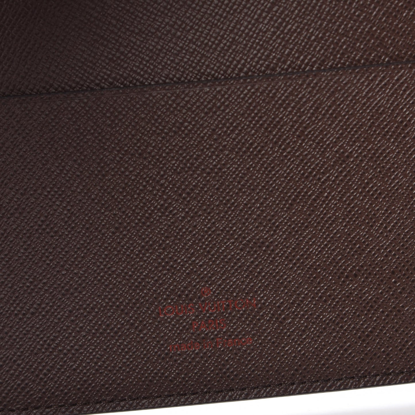 Damier Ebene Desk Agenda Cover