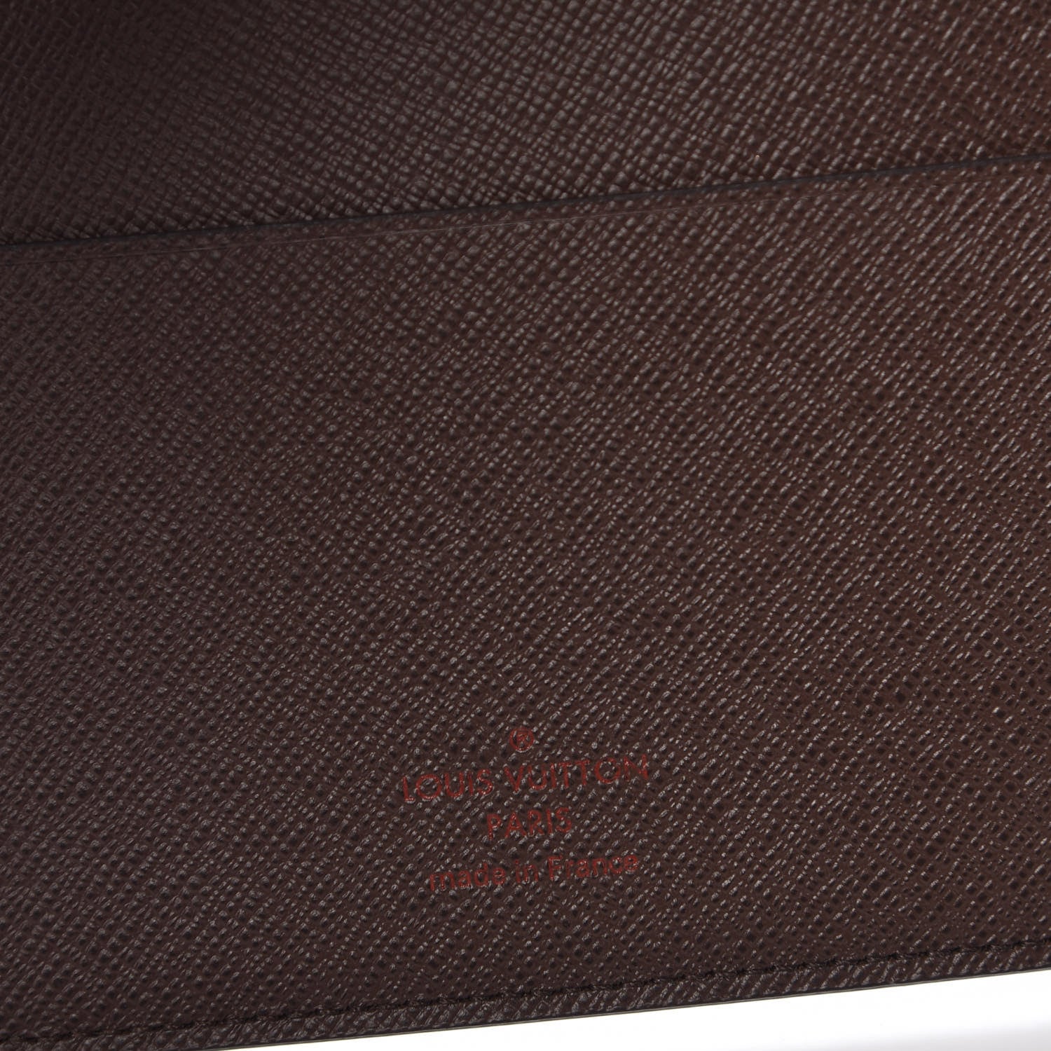 Louis Vuitton Damier Ebene Desk Agenda Cover 6 of 7