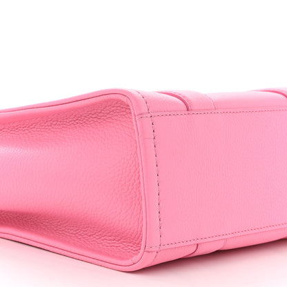 Marc Jacobs Grained Calfskin Small The Tote Bag Petal Pink 9 of 10