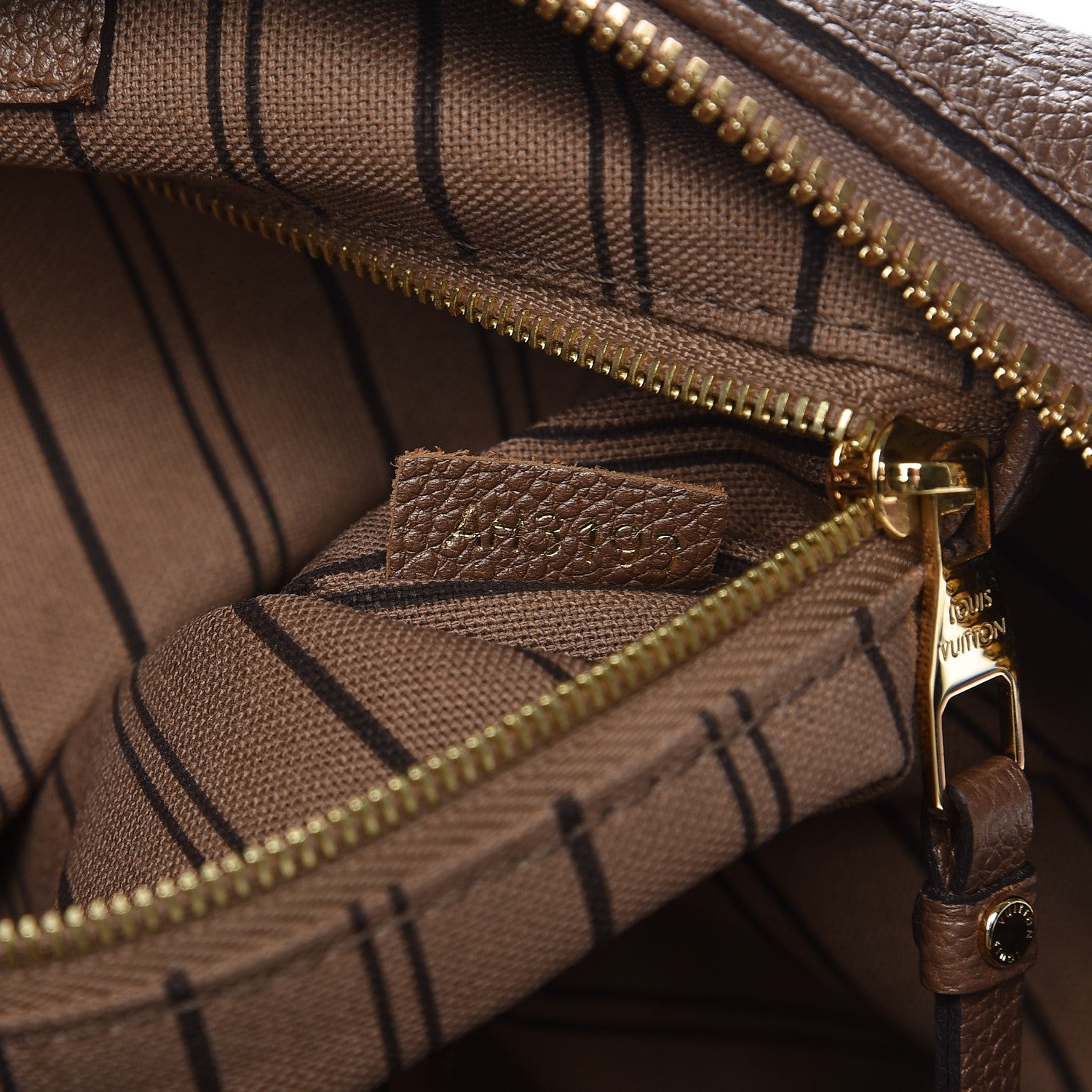 Louis Vuitton Empreinte Speedy Bandouliere 25 Bronze 8 of 13