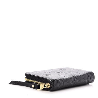 Louis Vuitton Empreinte Zippy Coin Purse Black 4 of 8