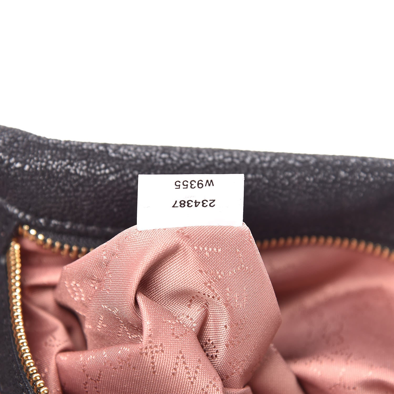 Stella McCartney Shaggy Deer Falabella Fold Over Tote Black 7 of 9