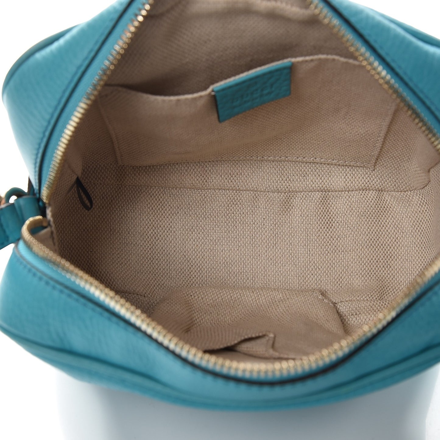 Pebbled Calfskin Small Soho Disco Bag Deep Cobalt
