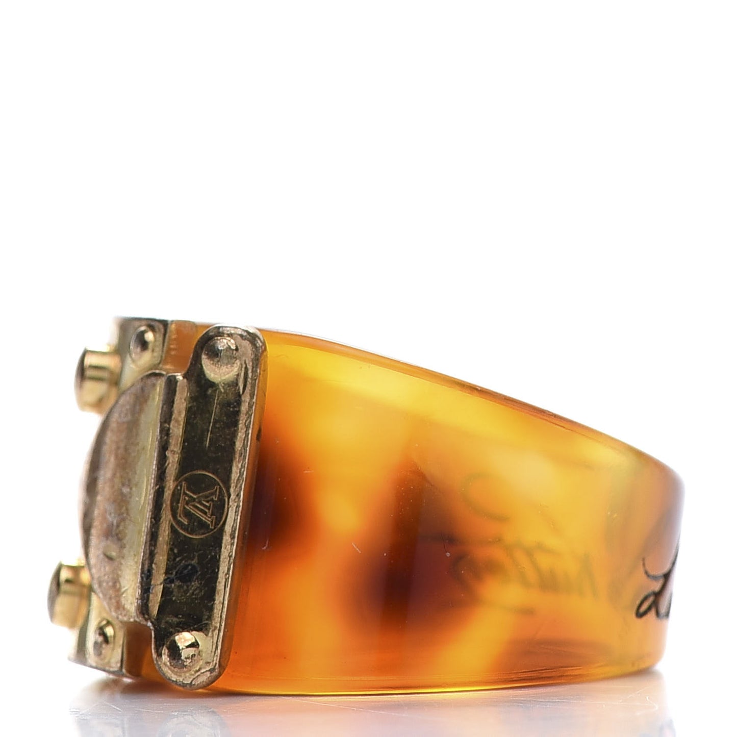 Lock Me Ring L Ecaille