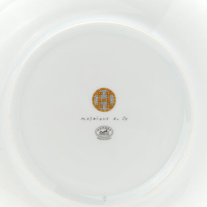 Hermes Porcelain Mosaique au 24 Dessert Plate Set of 2 4 of 6