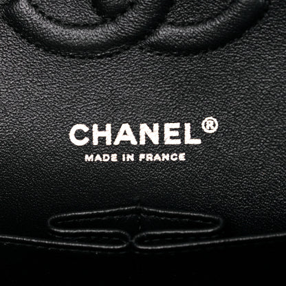 Chanel Crystal Tweed Quilted Medium Double Flap Purple Multicolor 5 of 8