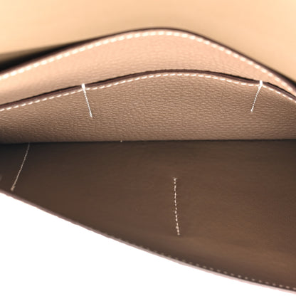 Hermes Togo Dogon Duo Wallet Etoupe 7 of 11