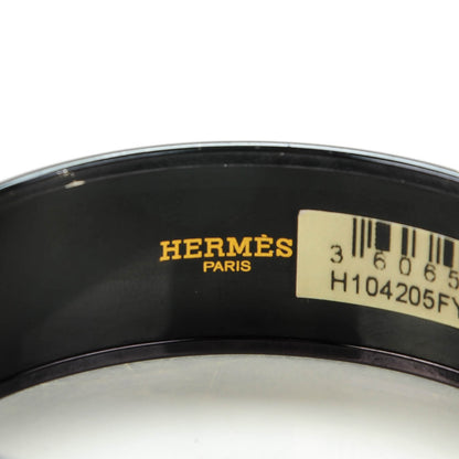 Hermes Enamel Printed Wide Quadrige Bracelet 65 Africa 4 of 7