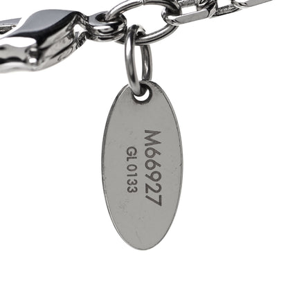 Louis Vuitton Swarovski Gamble Short Necklace Silver 5 of 5