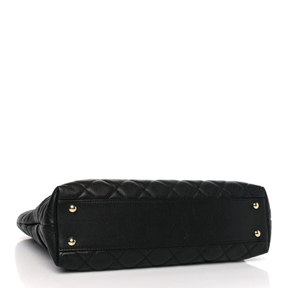 Chanel Caviar Quilted Rolled Up Tote Black 4 of 10