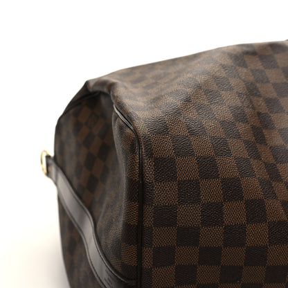 Louis Vuitton Damier Ebene Keepall Bandouliere 55 8 of 11