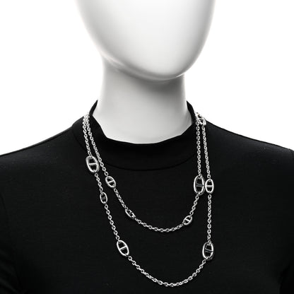 Hermes Sterling Silver Farandole Necklace 120 2 of 6