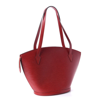 Louis Vuitton Epi Saint Jacques GM Castillan Red 3 of 9