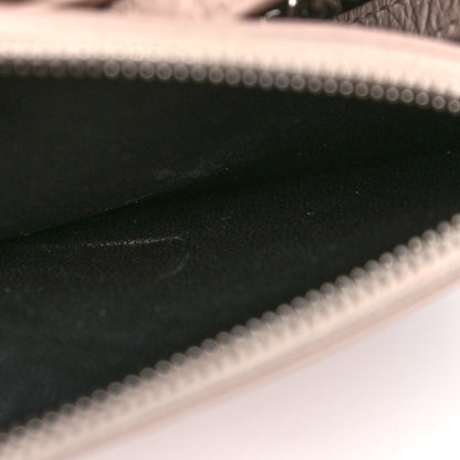Saint Laurent Calfskin Crocodile Embossed Kate Monogram Tassel Chain Wallet Powder Pink 14 of 15
