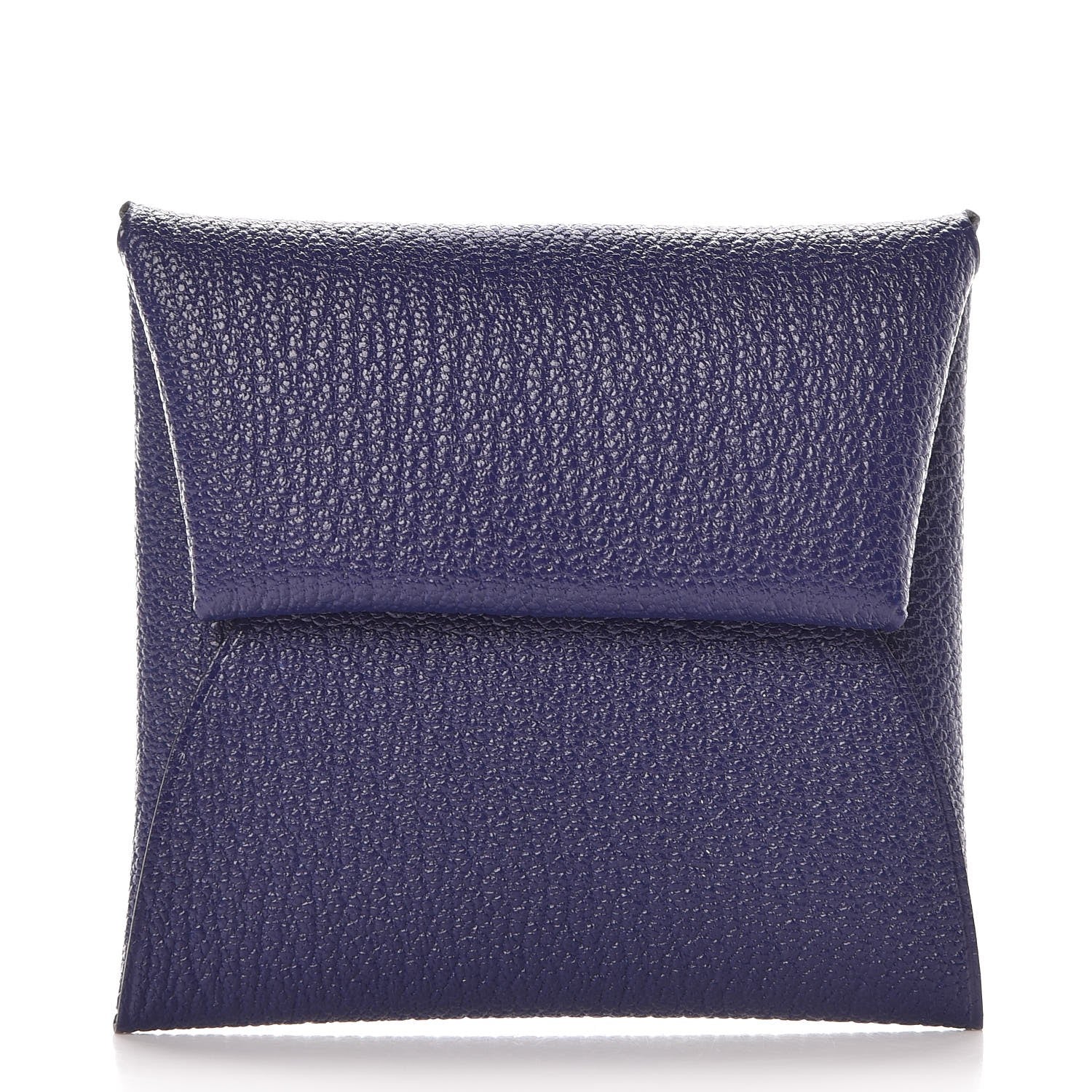 Hermes Chevre Mysore Bastia Coin Purse Iris 1 of 8