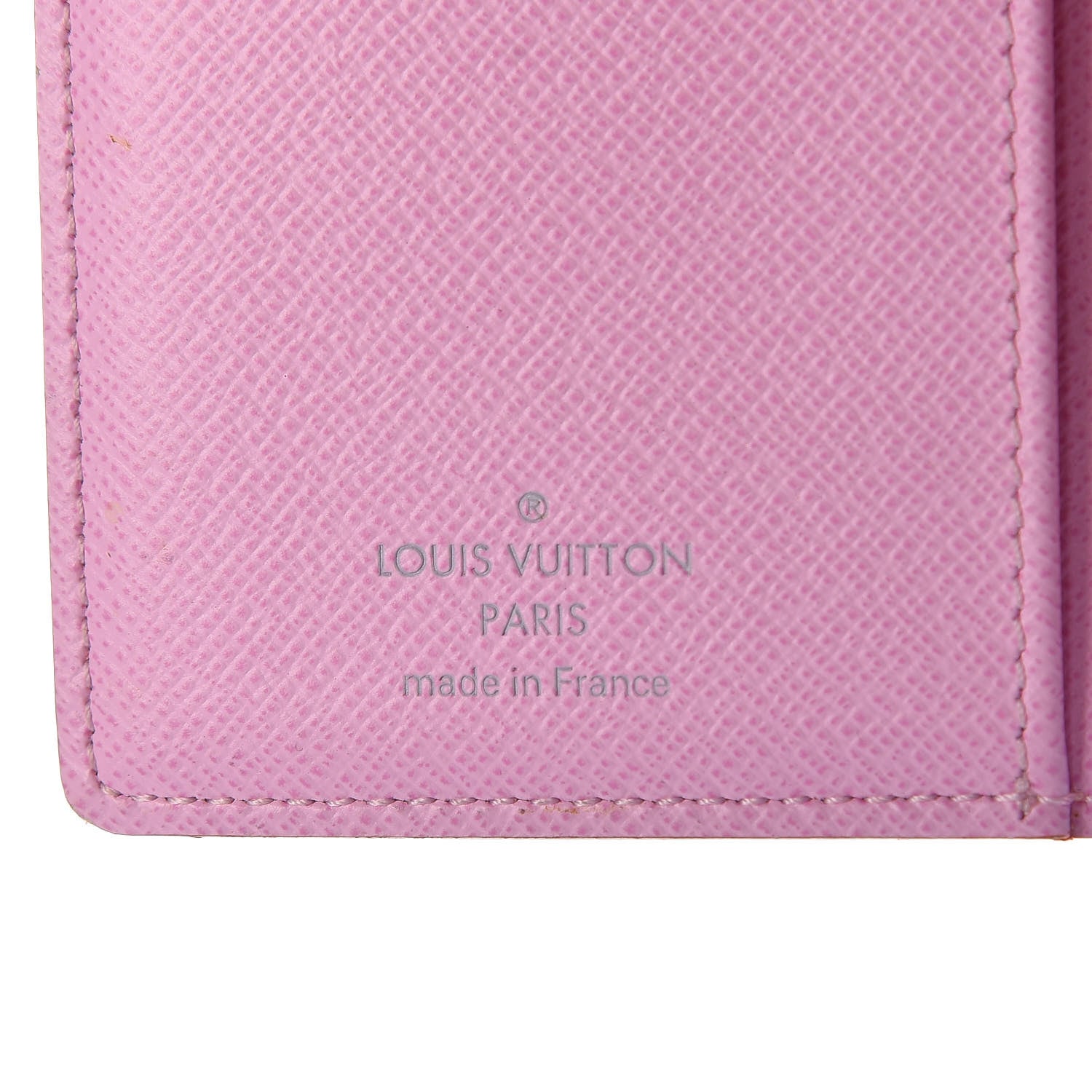 Louis Vuitton Monogram Multicolor Small Ring Agenda Cover White Litchi 6 of 6