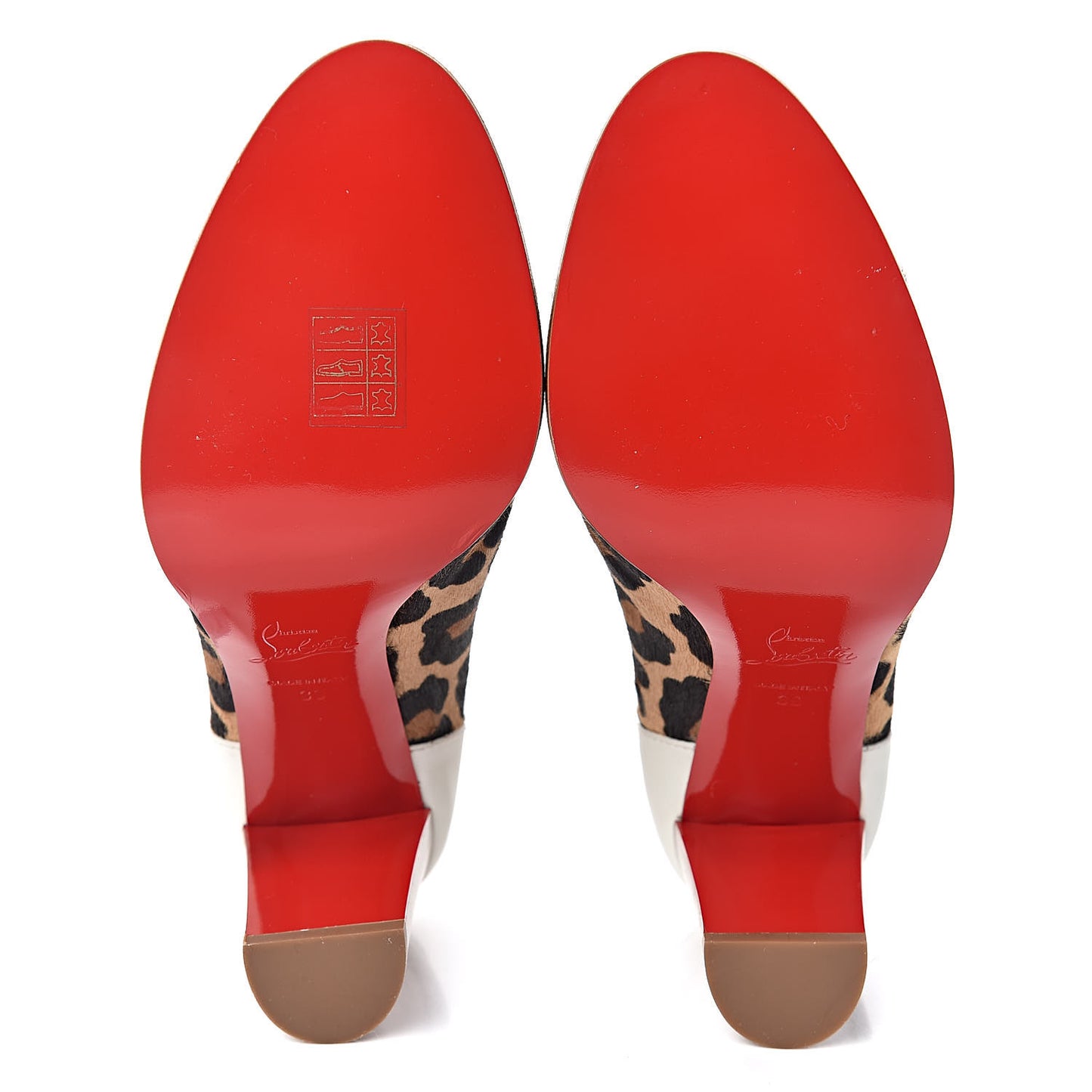 Calf Hair Leopard Print Who Dances 85 Ankle Boots 39 Gold Fauve