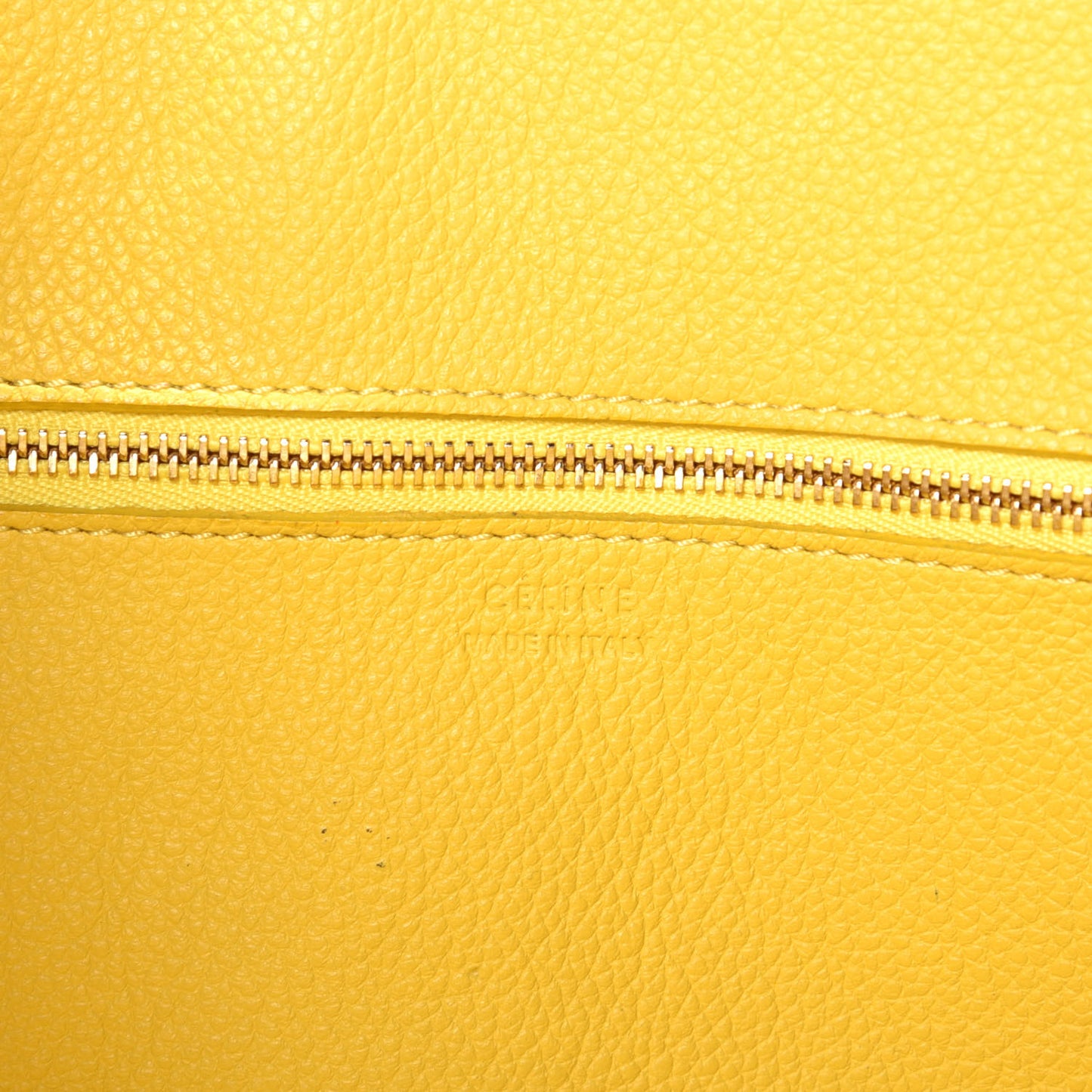 Crisped Calfskin Small Tie Knot Tote Sun Yellow