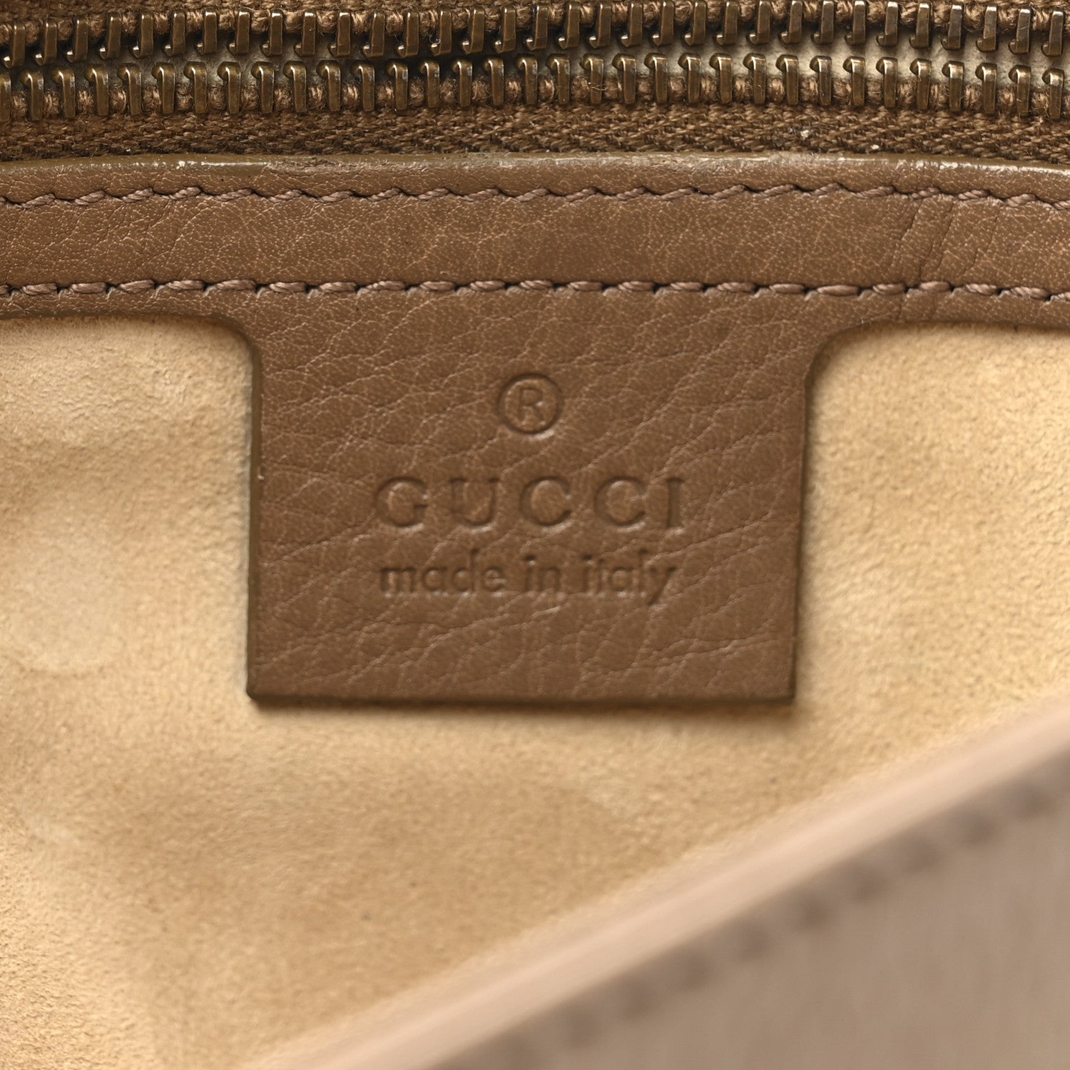 Gucci Cellarius Calfskin Medium 1973 Chain Shoulder Bag Marron Glace 6 of 15