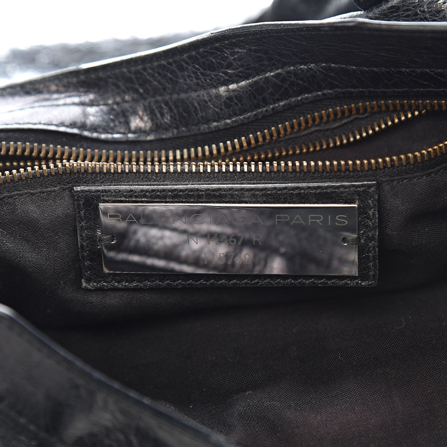 Balenciaga Agneau Classic Hardware City Black 7 of 12