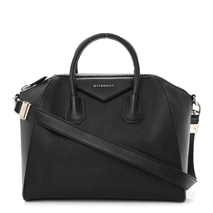 Givenchy Sugar Goatskin Medium Antigona Black 1 of 17