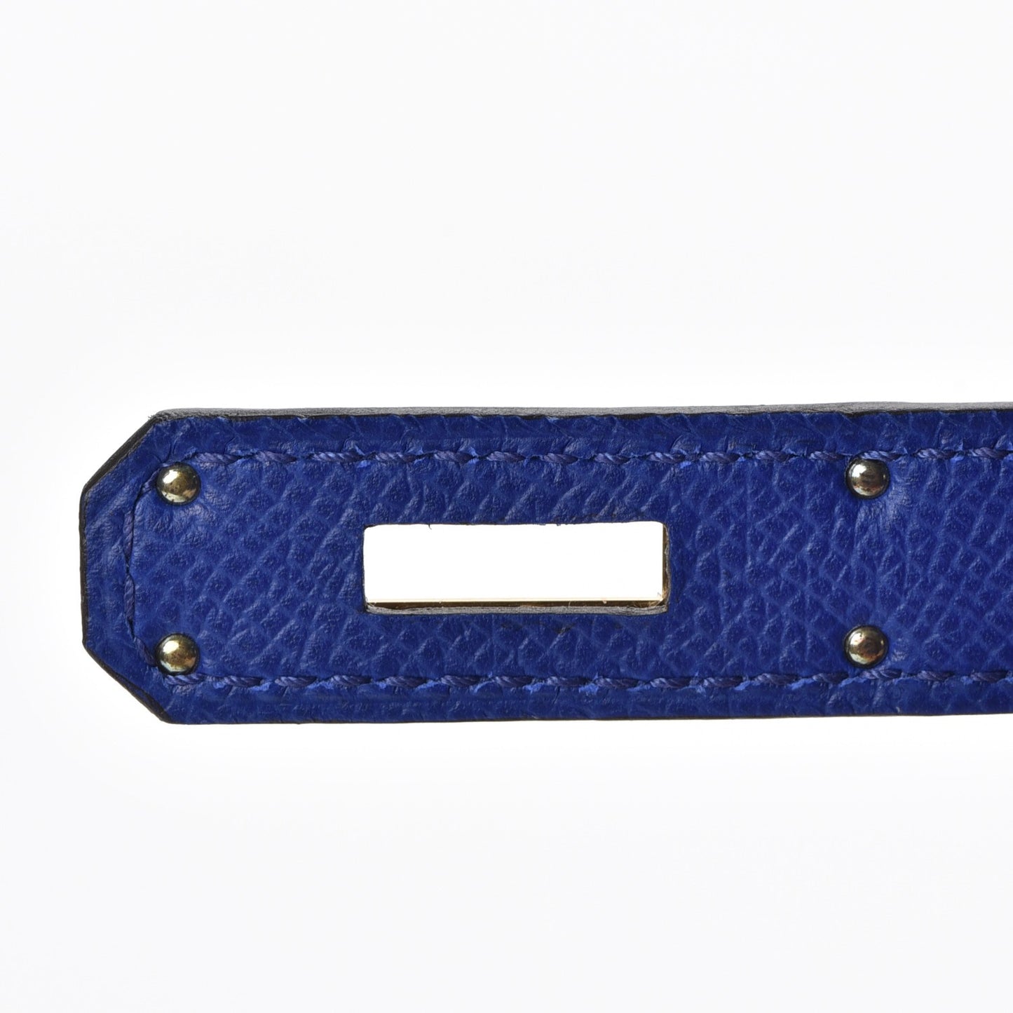 Epsom Birkin 35 Bleu Electrique