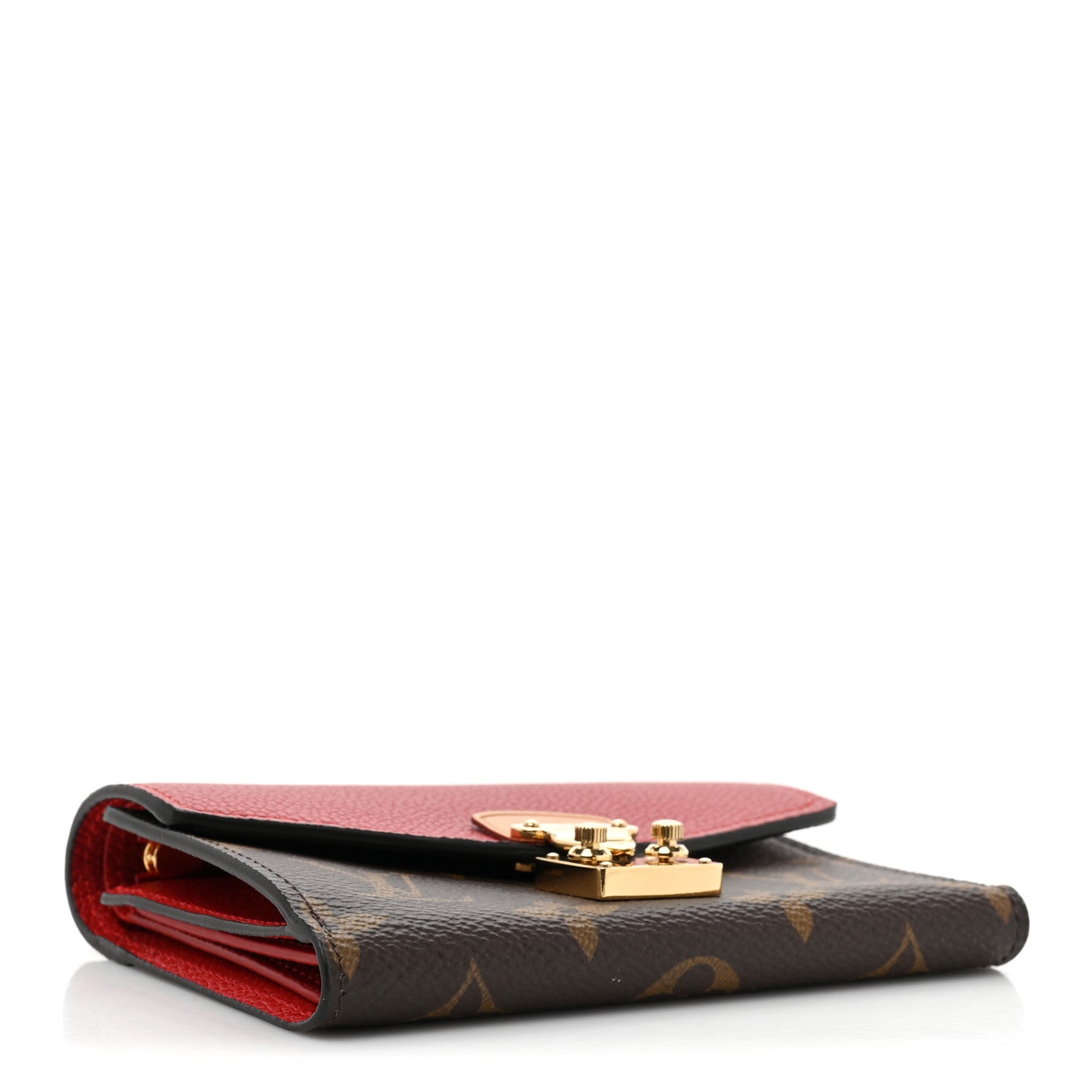 Louis Vuitton Monogram Pallas Compact Wallet NM Cerise 4 of 10