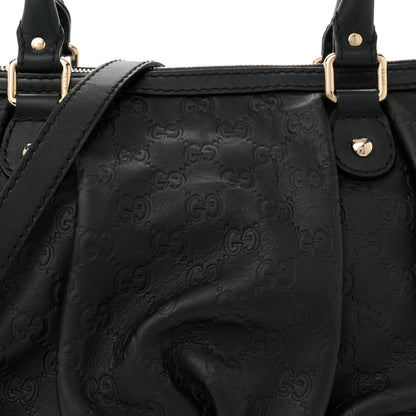 Gucci Guccissima Medium Sukey Top Handle Tote Black 8 of 12