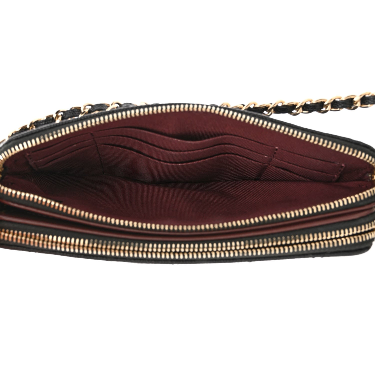 Chanel Caviar Quilted Small Clutch With Chain Black 5 of 16