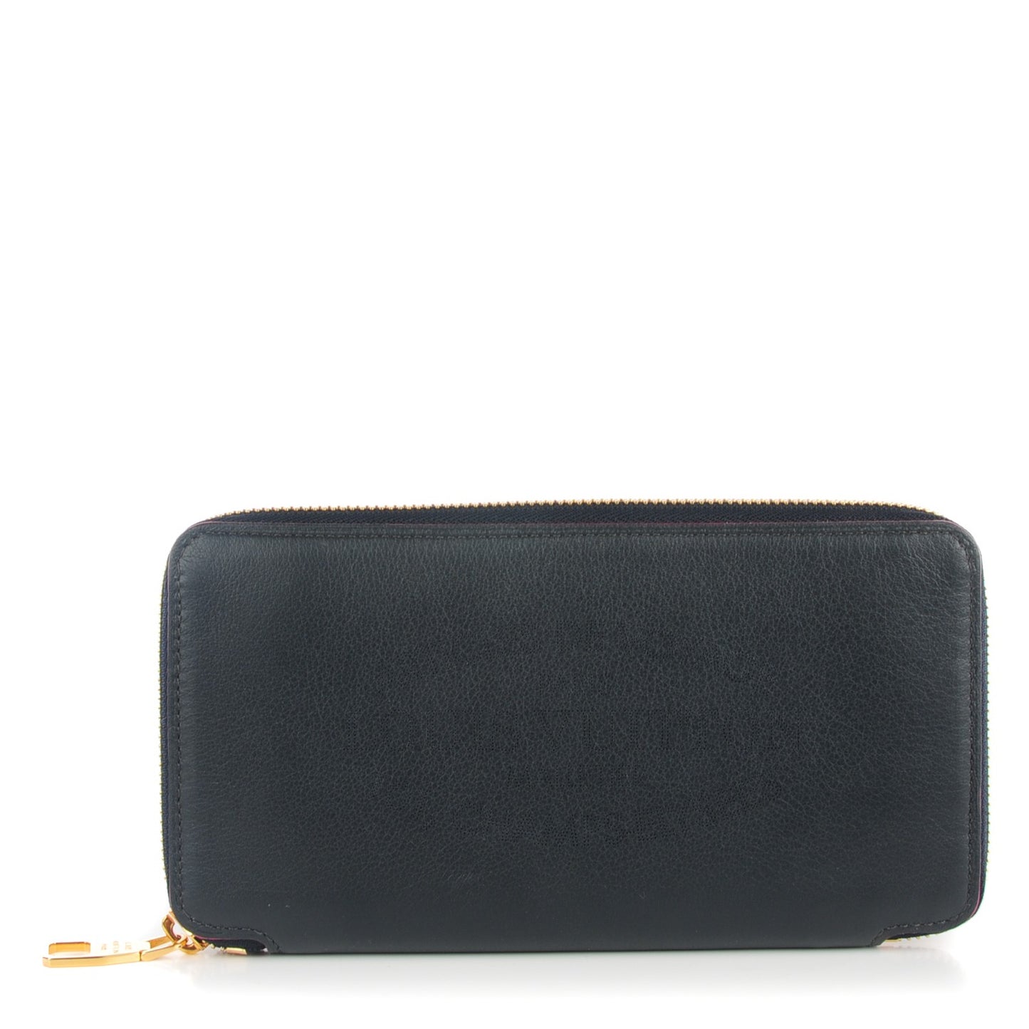 Veau Soie Iena Wallet Cobalt