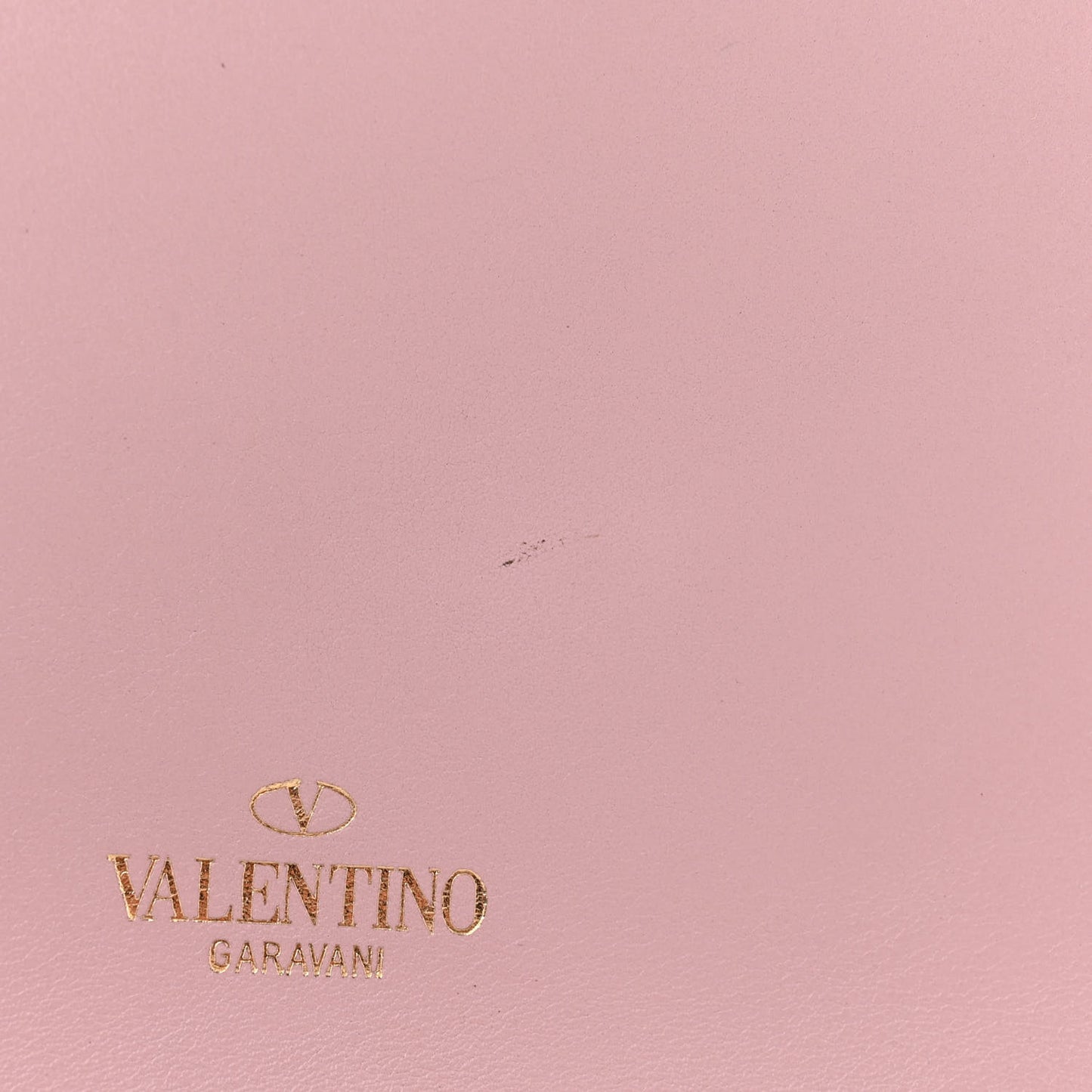 Calfskin Small My Rockstud Saddle Bag Rose Quartz