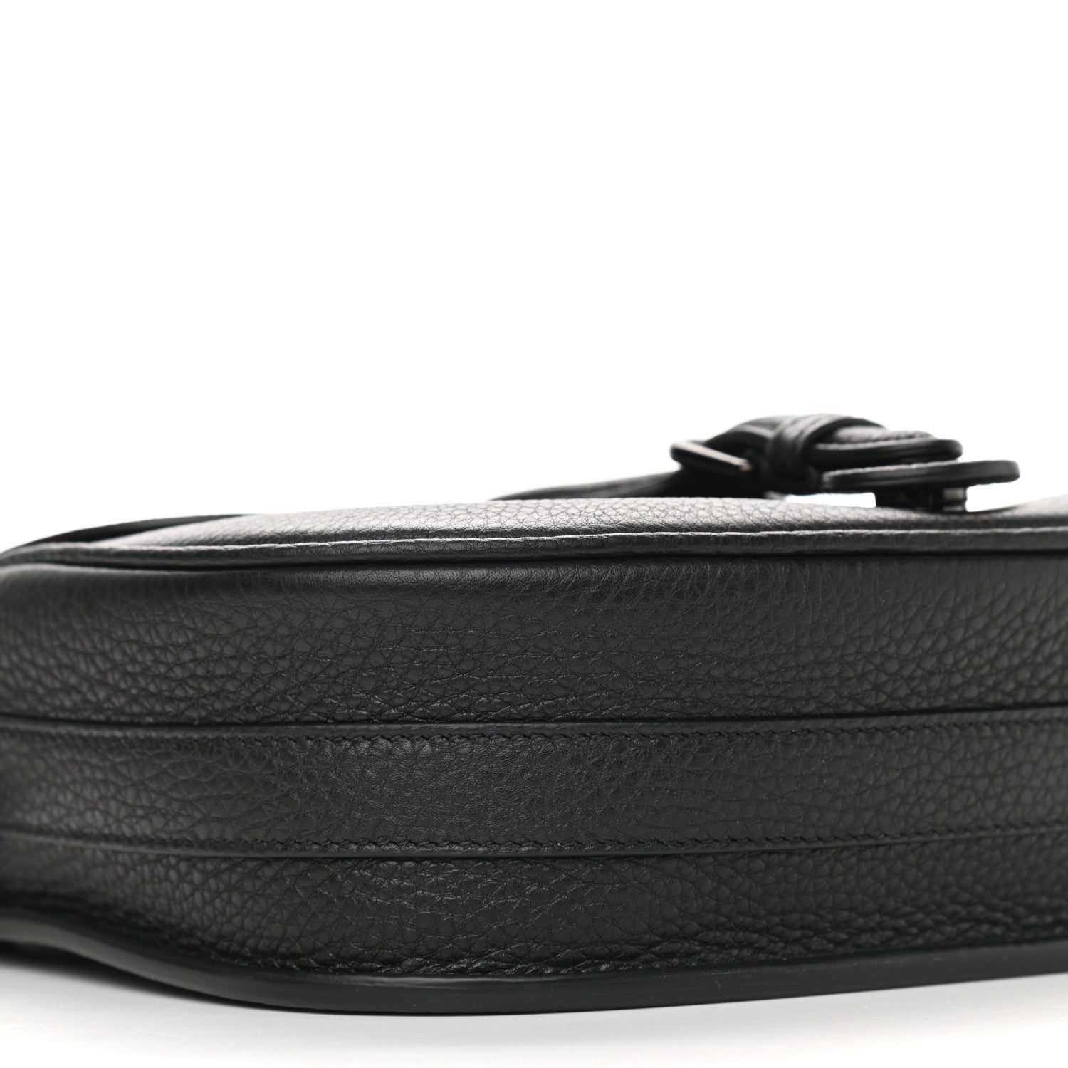 Christian Dior Grained Calfskin Medium Bobby Flap Black 7 of 9