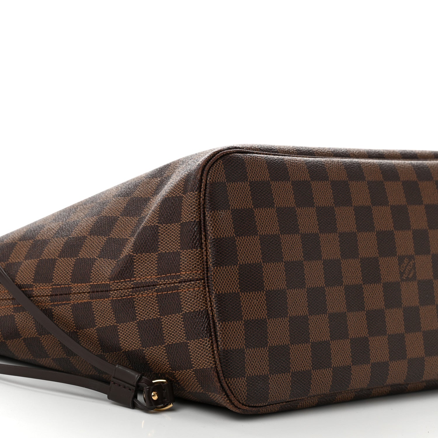 Louis Vuitton Damier Ebene Neo Neverfull MM Rose Ballerine 10 of 14