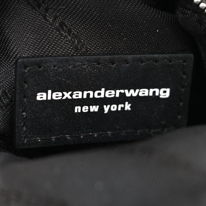 Alexander Wang Crystal Mesh Beiress Wristlet White 6 of 9