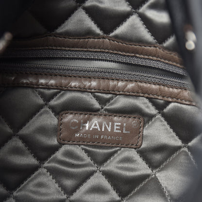 Chanel Calfskin Timeless Chain Tote Black 10 of 12