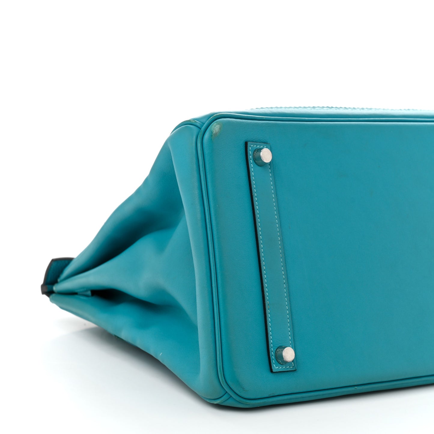 Togo Swift Ghillies Birkin 35 Turquoise