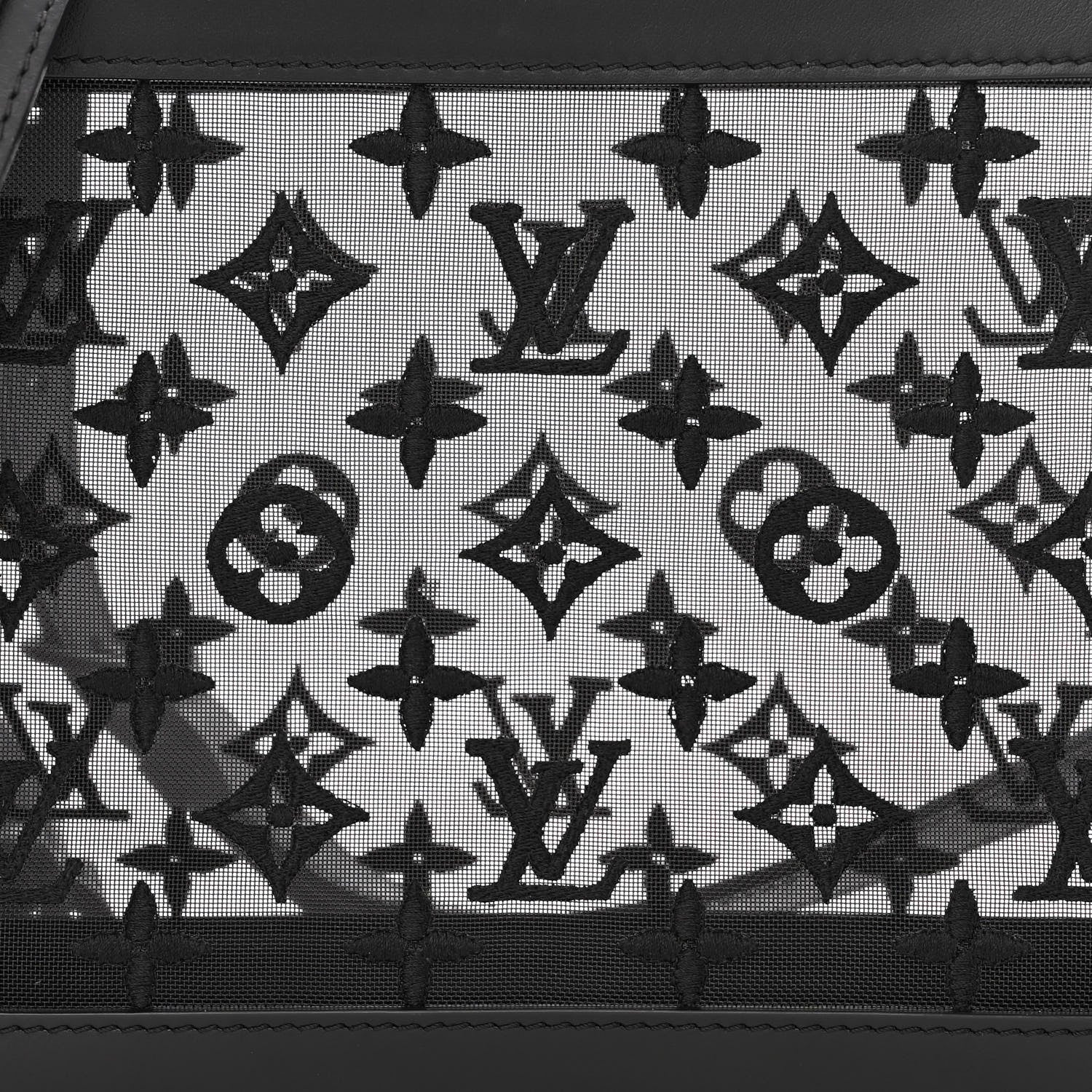 Louis Vuitton Monogram See Through Soft Trunk Black 7 of 9