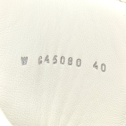 Chanel Calfskin CC High Top Sneaker 40 White 8 of 9