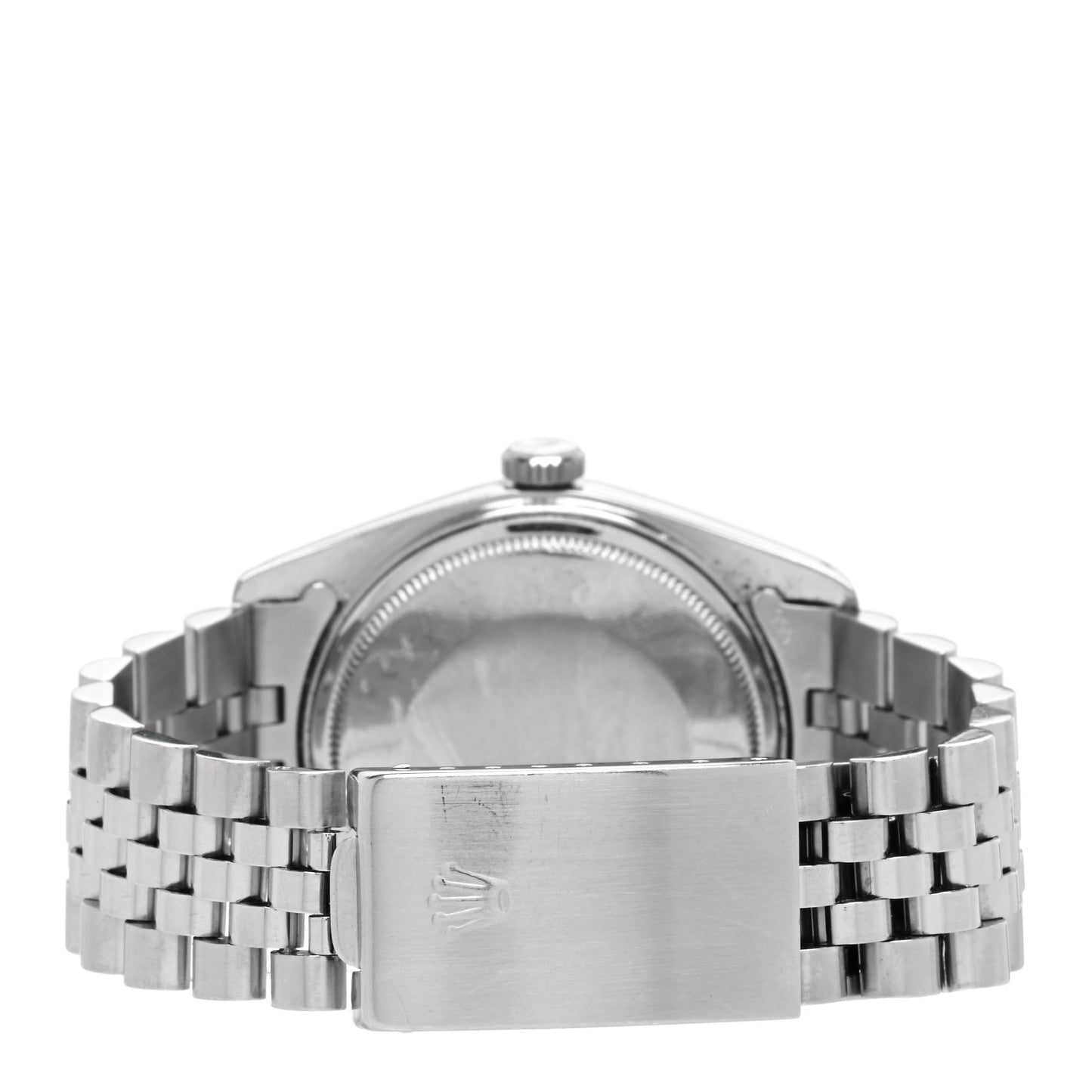 Stainless Steel 18K White Gold 36mm Oyster Perpetual Datejust Watch Silver 16014