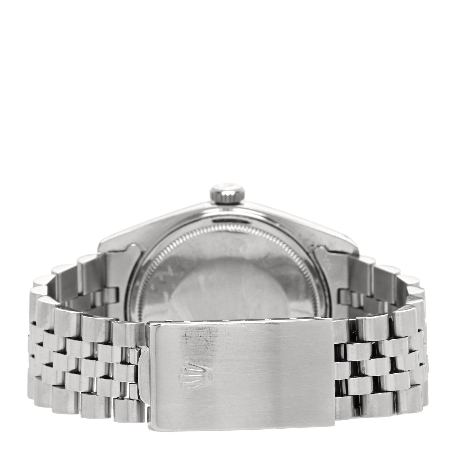 Rolex Stainless Steel 18K White Gold 36mm Oyster Perpetual Datejust Watch Silver 16014 3 of 5