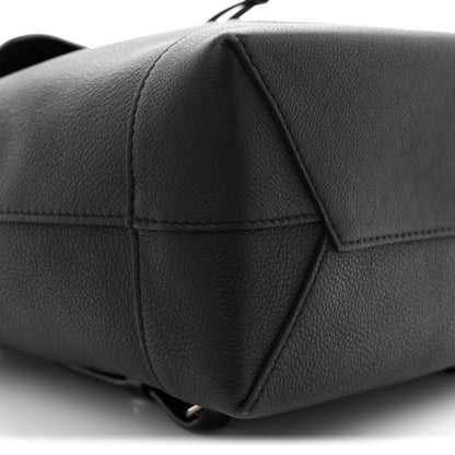 Louis Vuitton Calfskin Lockme Backpack Black 8 of 12