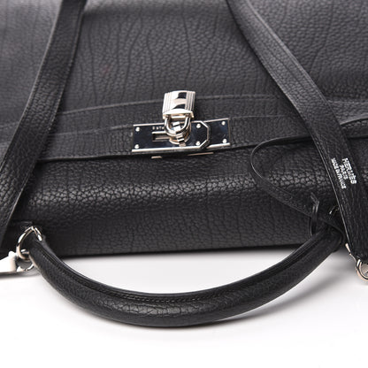 Hermes Fjord Kelly Retourne 40 Black 43 of 47