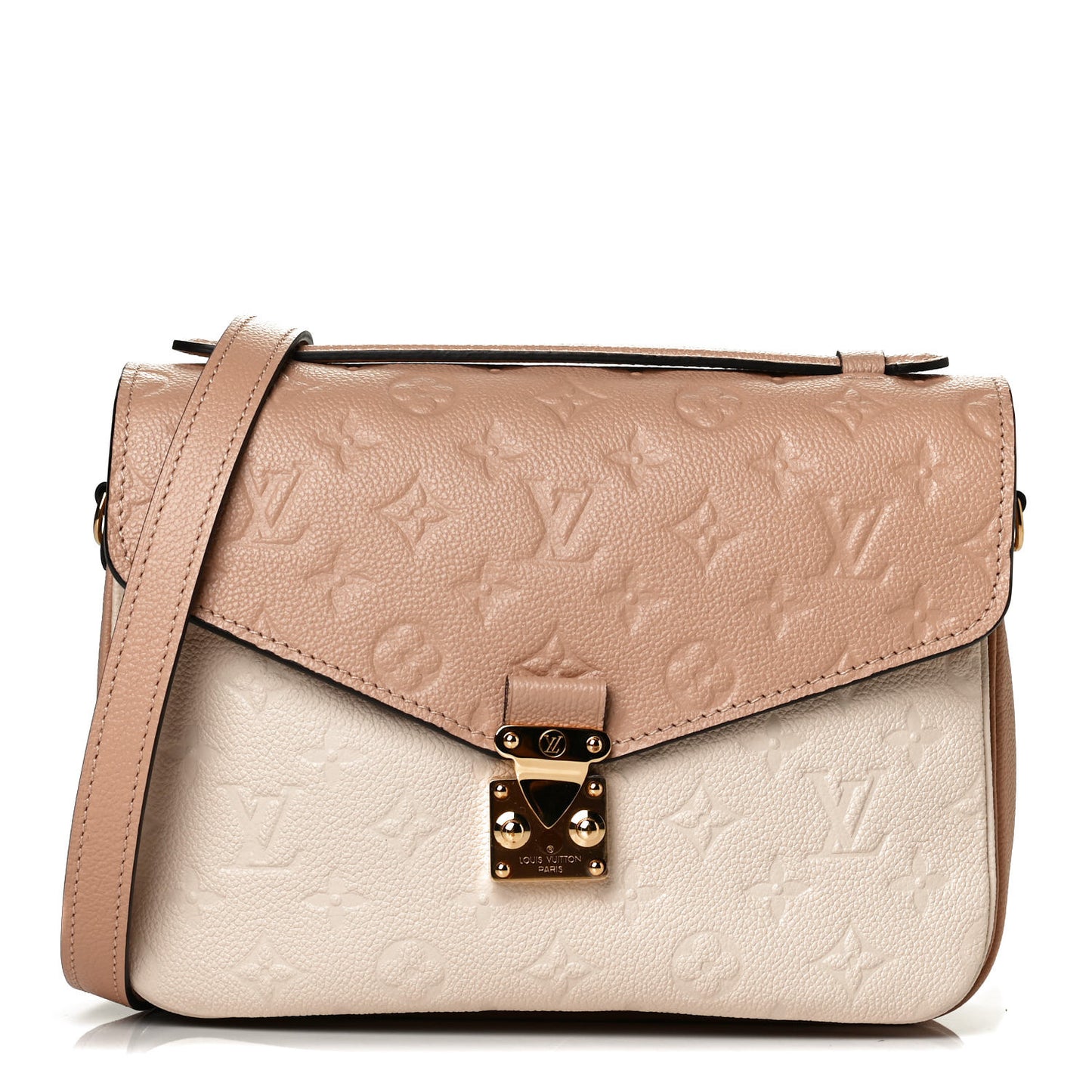 Empreinte Pochette Metis Beige Rose Creme