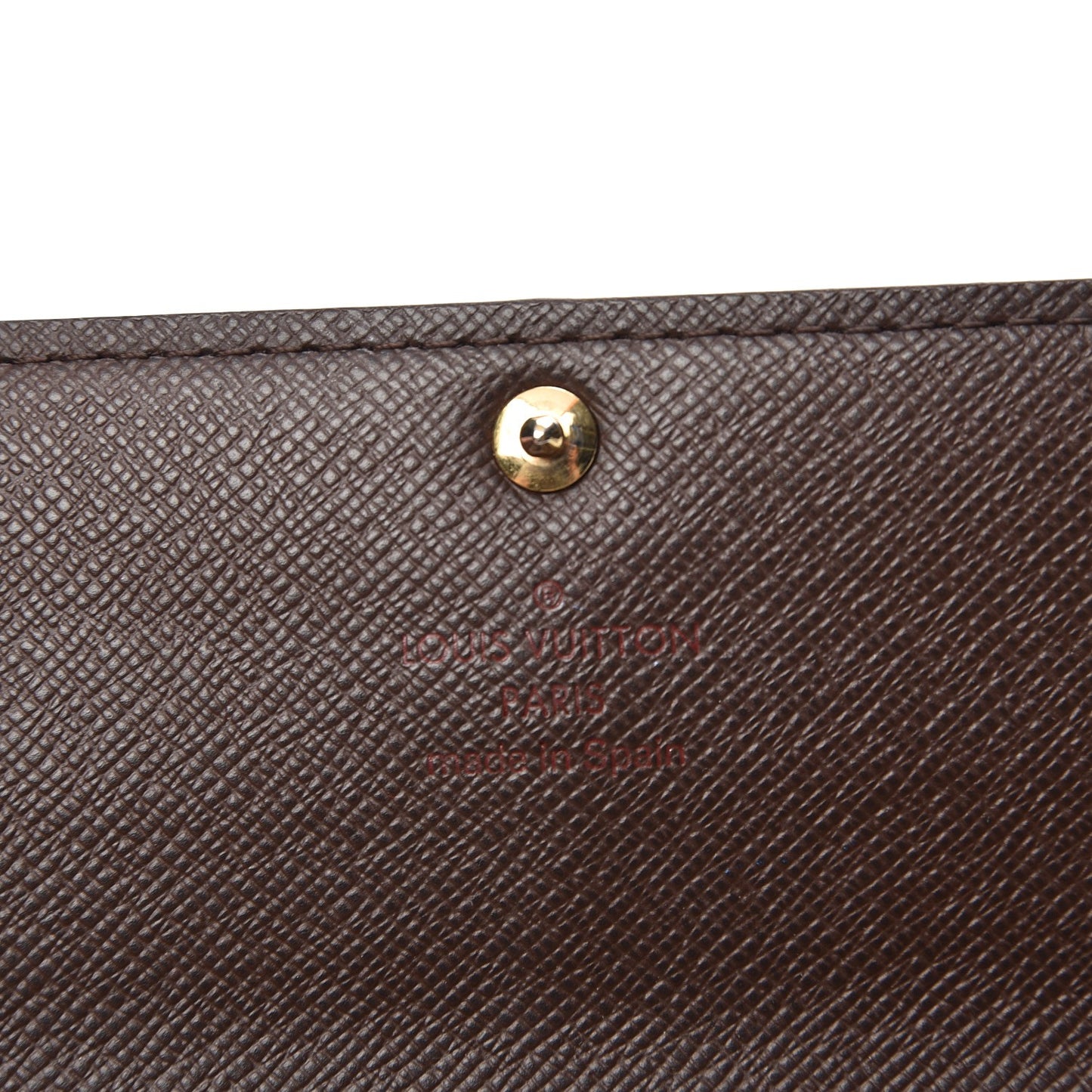 Damier Ebene Sarah Wallet