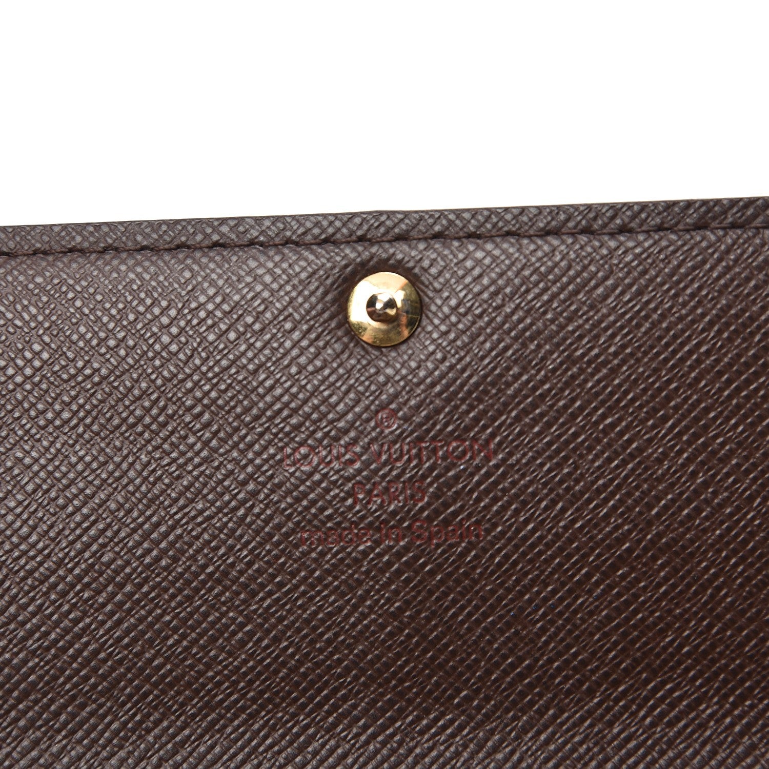 Louis Vuitton Damier Ebene Sarah Wallet 5 of 13